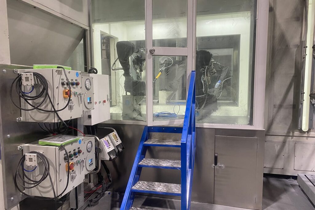Robotic Powder Coating System
